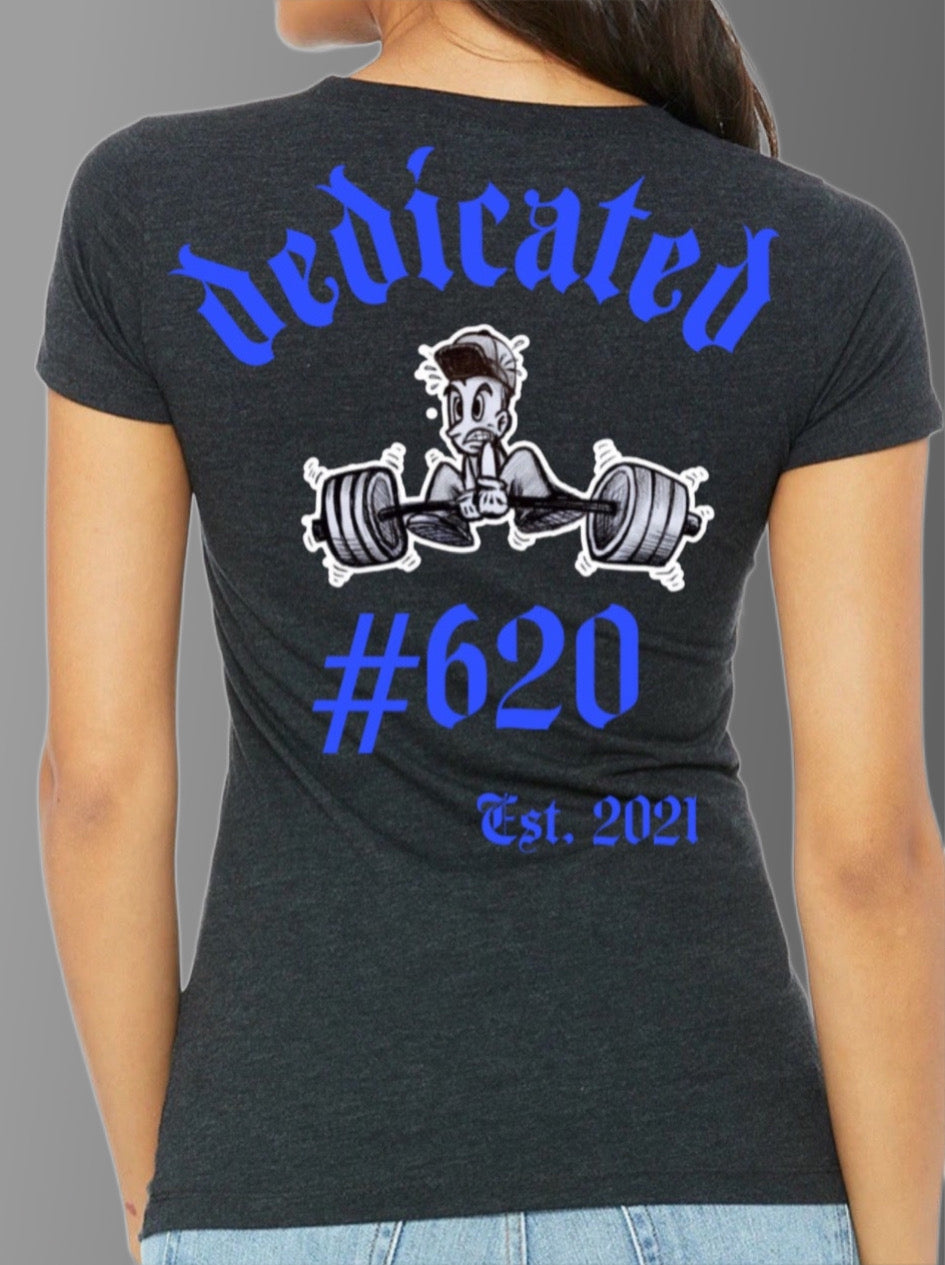 Ladies triblend short sleeve t-shirt